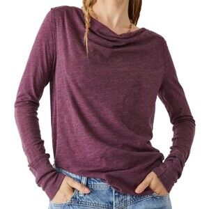 Free People Kimmi Long Sleeve Top Size S